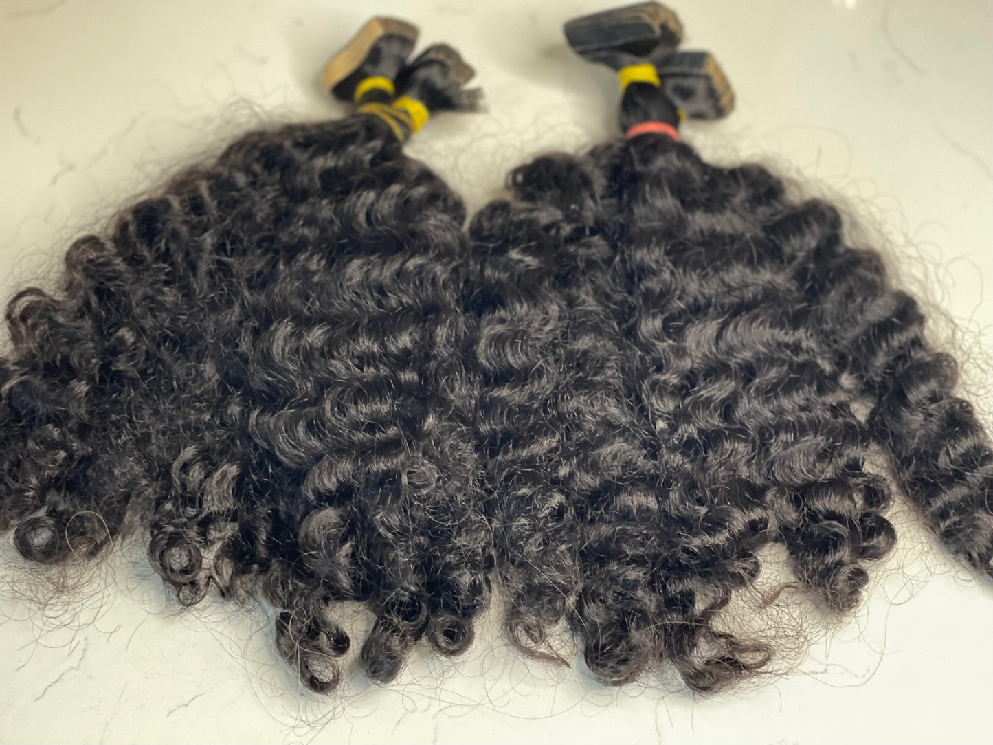 Burmese Curly Tape ins**Requires 7-21 business days for processing **